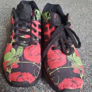 Adidas Womens Flux Rose Sneakers